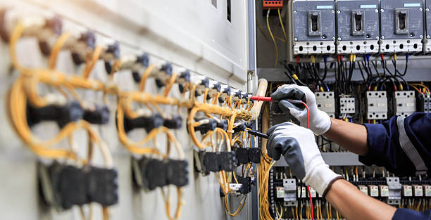 Professional Electrician technician working in Llano, TX